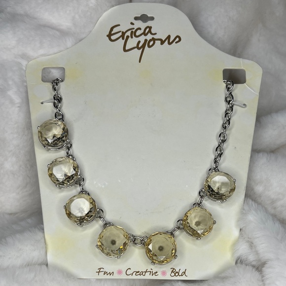 Erica Lyons Jewelry - Erica Lyons Bold Gold and Silver Necklace